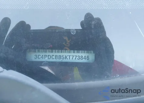 2019 Dodge Journey Se из США, поврежденный, VIN 3C4PDCBB5KT773846